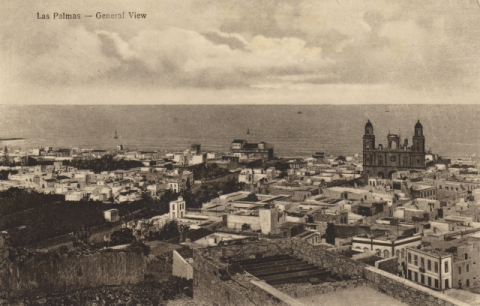 PANORÁMICA DE TRIANA Y VEGUETA DESDE SAN JUAN