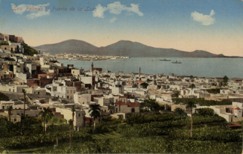 PANORÁMICA DEL PAMBASO. SAN NICOLÁS, TRIANA E ISLETA