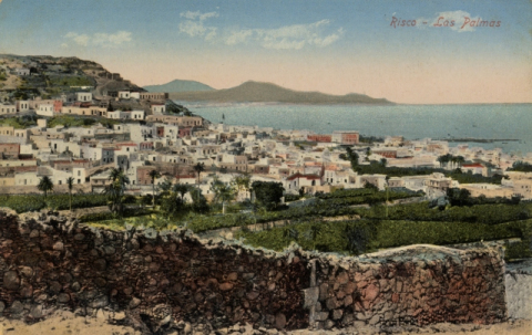 RISCO DE SAN NICOLÁS Y BARRIO DE TRIANA DESDE SAN JUAN