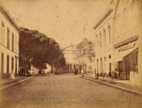 CALLE MURO, PLAZOLETA Y TEATRO CAIRASCO