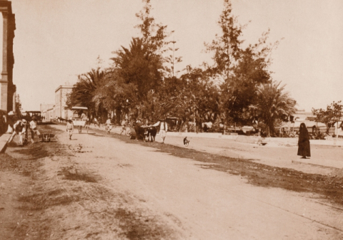 OBRAS EN LA CALLE LEÓN Y CASTILLO, JUNTO A SAN TELMO