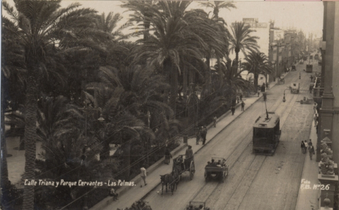 PARQUE SAN TELMO E INICIO DE LA CALLE TRIANA