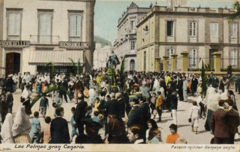 PROCESIÓN DE LA BURRITA EN SAN TELMO.