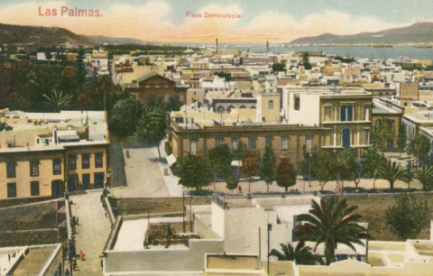 PANORÁMICA DE LA PLAZUELA Y TRIANA DESDE LA CATEDRAL