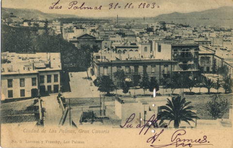 PANORÁMICA DE LA PLAZUELA Y TRIANA DESDE LA CATEDRAL