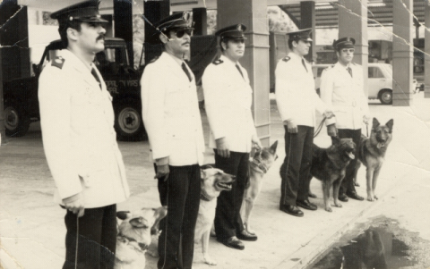 UNIDAD CANINA DE LA POLICÍA MUNICIPAL DE LAS PALMAS DE GRAN CANARIA