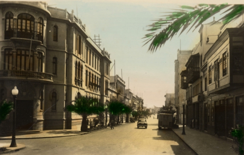 CALLE GENERAL FRANCO, EDIFICIO DE CORREOS Y TELÉGRAFOS
