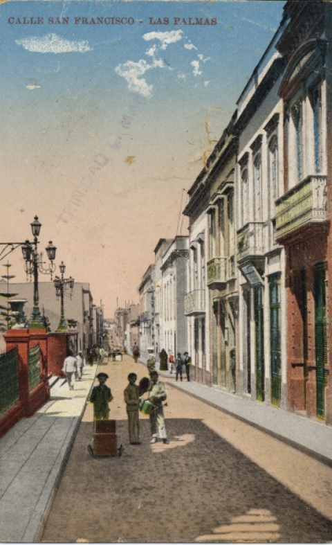 CALLE SAN FRANCISCO (GENERAL BRAVO), JUNTO AL JARDÍN DEL CUARTEL DE SAN FRANCISCO