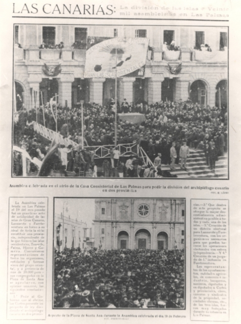 LA DIVISIÓN DE CANARIAS