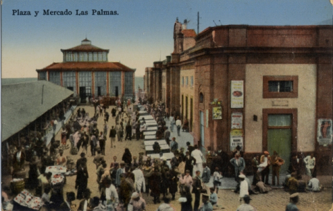 MERCADO: LA PLAZA, TINGLADOS Y PESCADERÍA