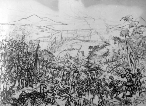 BOCETO DEL COMBATE