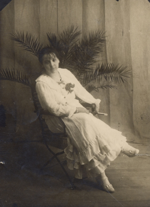 LA CHICA DE LA PALMERA