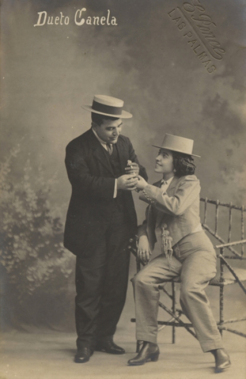 FOTO PUBLICITARIA DEL DUO CANELA