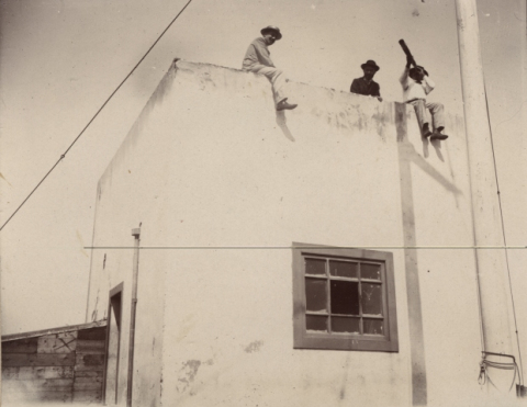 EN LA AZOTEA DEL FARERO DE LA ISLETA