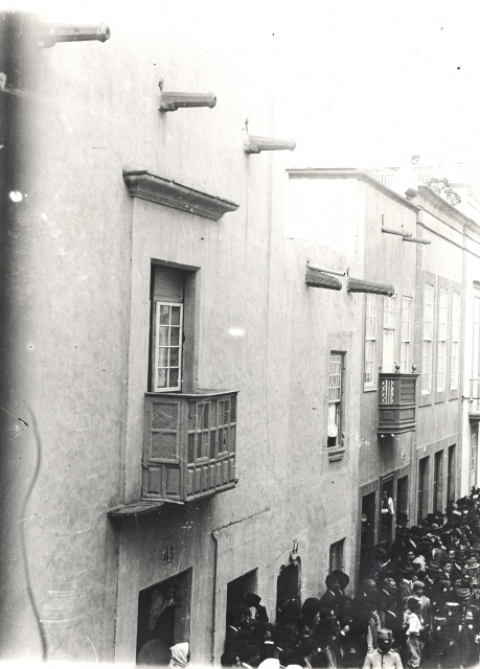 ENTIERRO DE IGNACIO PÉREZ GALDÓS