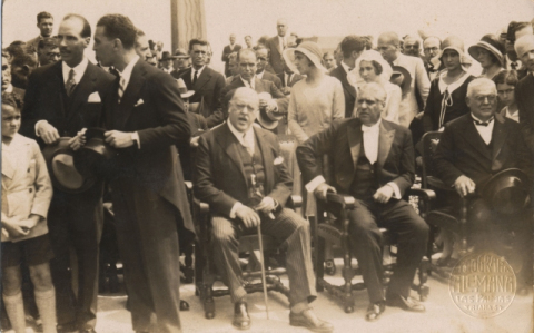 INAUGURACIÓN DEL MONUMENTO A PÉREZ GALDÓS
