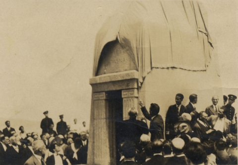 INAUGURACIÓN DEL MONUMENTO A PÉREZ GALDÓS