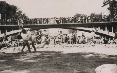 LUCHADA EN EL BARRANCO GUINIGUADA