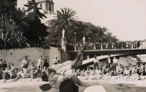 LUCHADA EN EL BARRANCO GUINIGUADA
