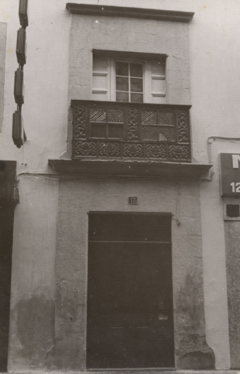 CALLE TRIANA, 12, PORTADA GÓTICO MUDÉJAR CON BALCÓN