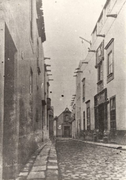 CALLE COLÓN Y ERMITA DE SAN ANTONIO ABAD