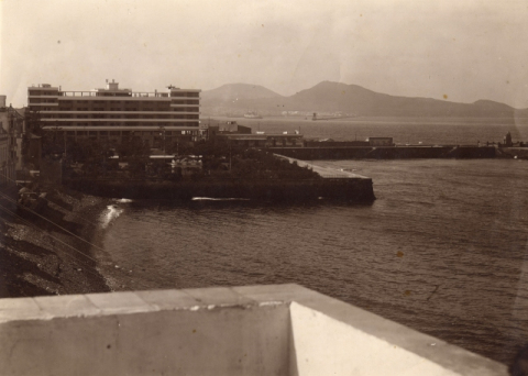 VISTA DE SAN TELMO Y MONUMENTO A GALDÓS