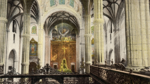 CATEDRAL, ALTAR MAYOR DESDE EL CORO