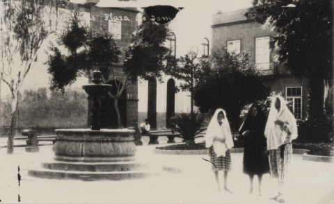 FUENTE DE LA PLAZA DE SANTO DOMINGO
