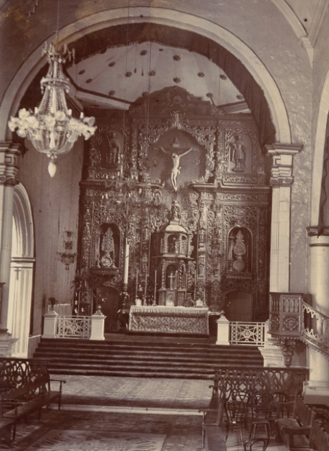 IGLESIA SANTO DOMINGO, ALTAR MAYOR