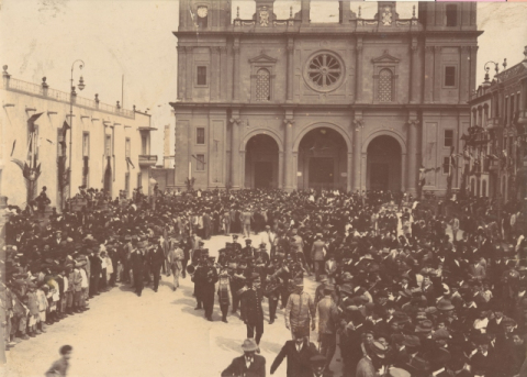 LLEGADA DE LAS DELEGACIONES PRO-DIVISIÓN PROVINCIAL