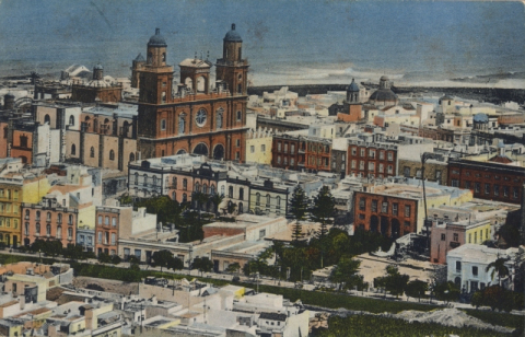 VEGUETA Y CATEDRAL DESDE EL RISCO