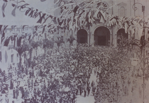 VISITA DE ALFONSO XIII