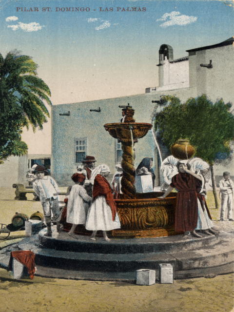 AGUADORAS EN EL PILAR DE SANTO DOMINGO