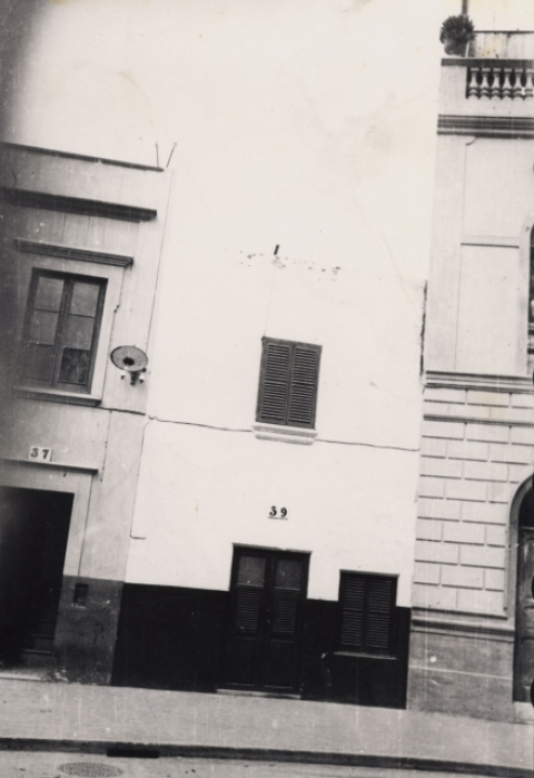 CALLE MENDIZABAL, 21, CASA COLONIAL YA DERRIBADA