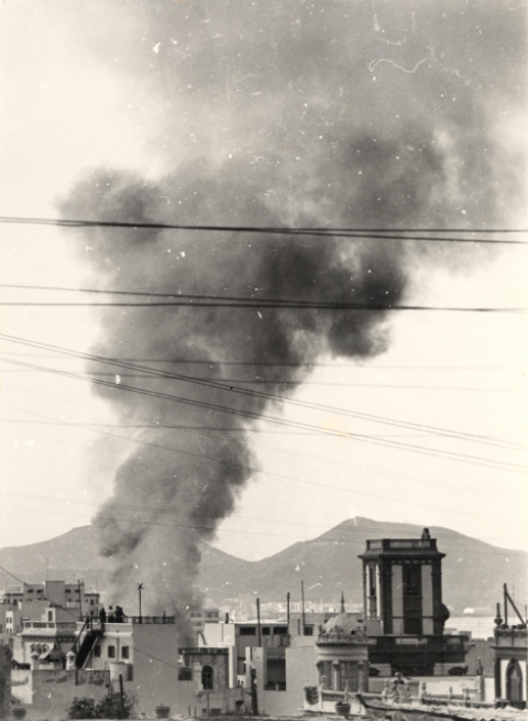 INCENDIO EN TRIANA
