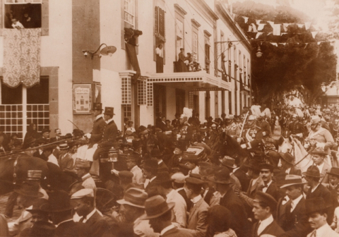 LLEGADA DE LA INFANTA ISABEL "LA CHATA"