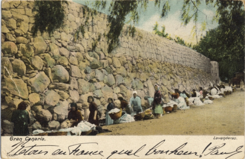 LAVADERAS EN LA ACEQUIA DEL "ÁRBOL BONITO"
