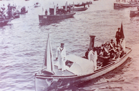 DESEMBARCO DE ALFONSO XIII EN LAS PALMAS DE GRAN CANARIA