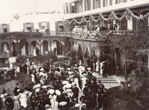 FIESTA BRITÁNICA EN HONOR DE ALFONSO XIII