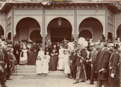 HOTEL SANTA CATALINA, RECEPCIÓN DE LA INFANTA ISABEL
