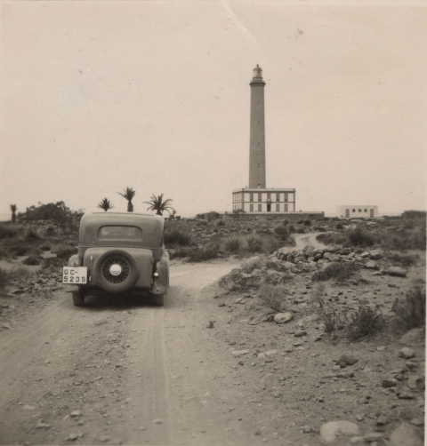 LA CARRETERA DEL FARO DE MASPALOMAS