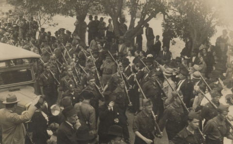 MILICIAS FASCISTAS EN LAS PALMAS DE GRAN CANARIA