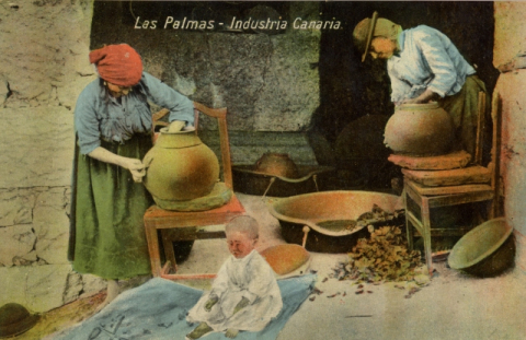 TALAYERAS TRABAJANDO LOZA