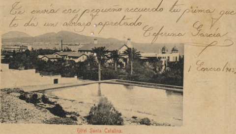 ESTANQUE Y HOTEL SANTA CATALINA