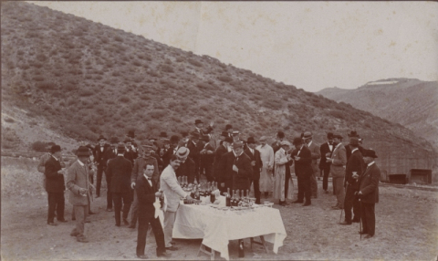 FIESTA INAUGURAL DEL DEPÓSITO EN EL LLANO DE LAS BRUJAS
