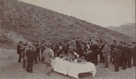 FIESTA INAUGURAL DEL DEPÓSITO EN EL LLANO DE LAS BRUJAS
