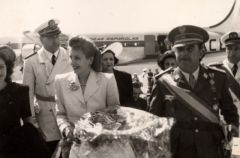 EVA DUARTE DE PERÓN. UNA VISITA DE ESTADO