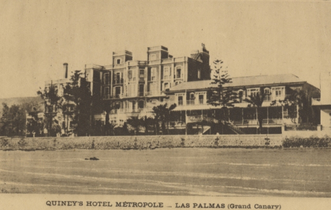HOTEL METROPOL, TRASERA Y PLAYA SANTA CATALINA