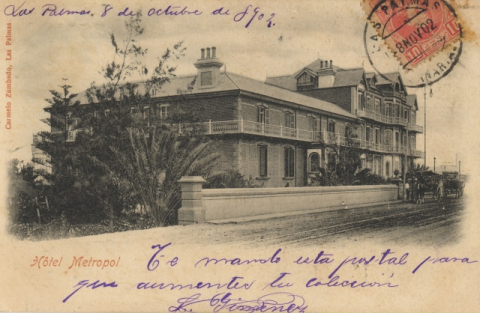 HOTEL METROPOLE,  FACHADA PRINCIPAL