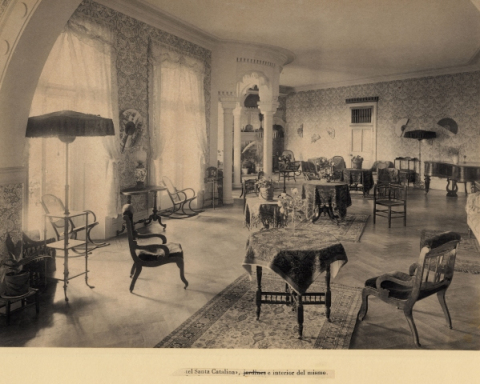 SALÓN DEL HOTEL SANTA CATALINA